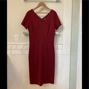 New Brooks Brother Red Shift Dress Size 4